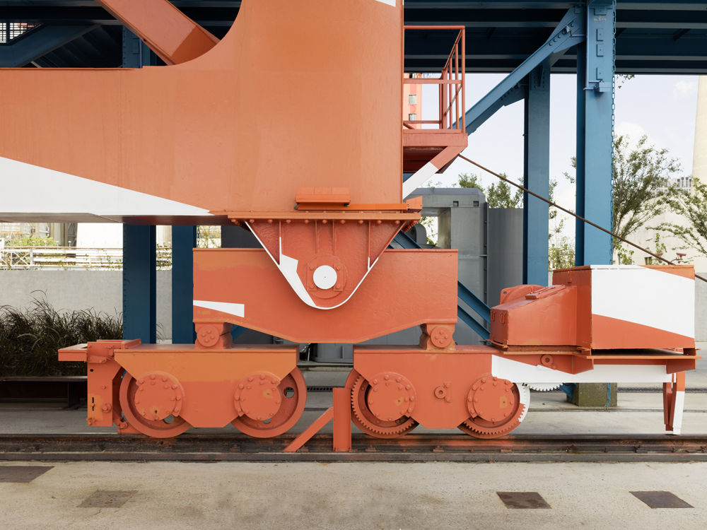 Set of Diagonals for Cranes, Collection: Shanghai Yangpu Waterfront, Shanghai, 2019, Exposition: "Encounter" Shanghai Urban Space Art Season 2019