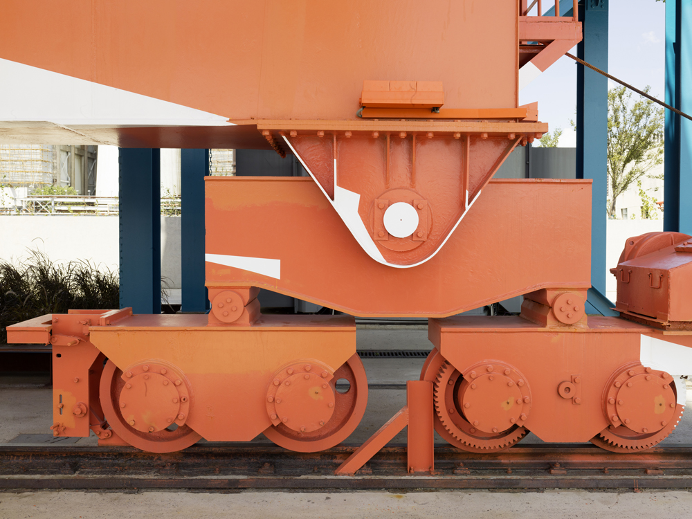 Set of Diagonals for Cranes, Collection: Shanghai Yangpu Waterfront, Shanghai, 2019, Exposition: "Encounter" Shanghai Urban Space Art Season 2019