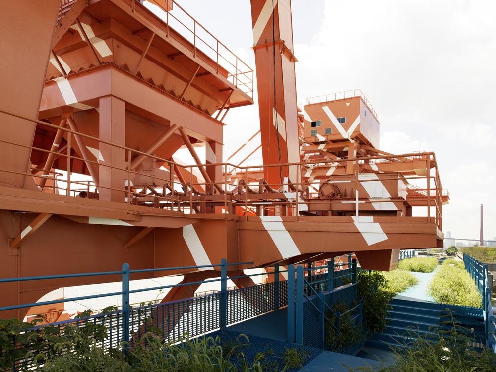 Set of Diagonals for Cranes, Collection: Shanghai Yangpu Waterfront, Shanghai, 2019, Exposition: "Encounter" Shanghai Urban Space Art Season 2019