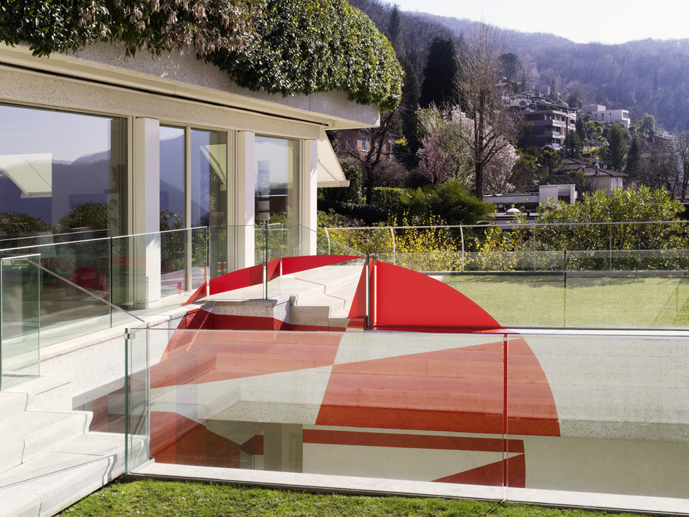 Triangoli per il disco, Montagnola, Suisse, 2020, Collection: Kentia et Patrick Despature
