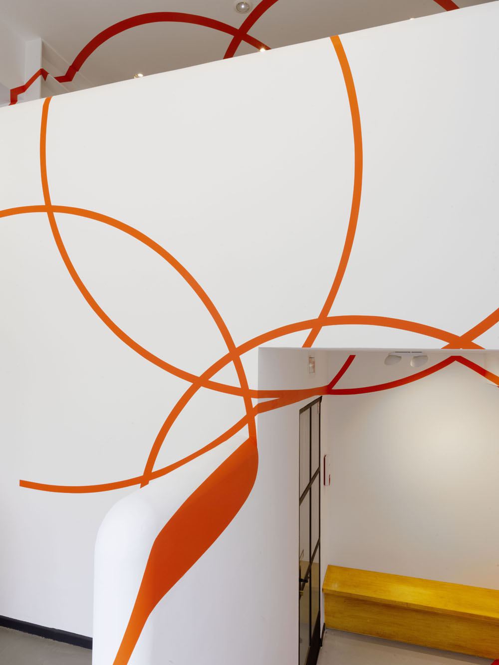 Quatre couronnes circulaires entremêlées, France, Collection : Hubert Bonnet, 2021, Actualisation N°1 : Fondation CAB, Saint Paul-de-Vence 2021