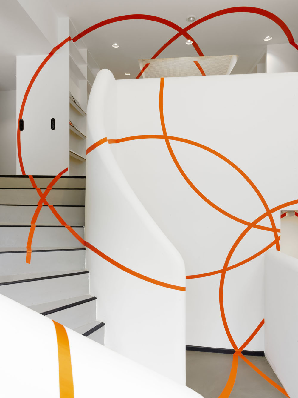 Quatre couronnes circulaires entremêlées, France, Collection : Hubert Bonnet, 2021, Actualisation N°1 : Fondation CAB, Saint Paul-de-Vence 2021