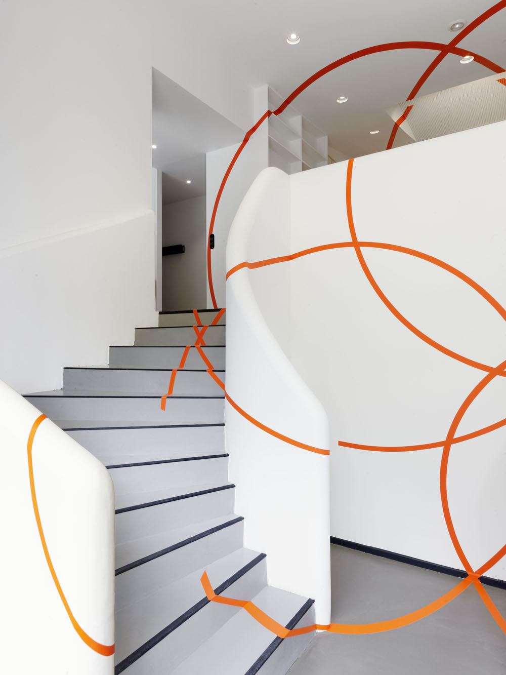 Quatre couronnes circulaires entremêlées, France, Collection : Hubert Bonnet, 2021, Actualisation N°1 : Fondation CAB, Saint Paul-de-Vence 2021