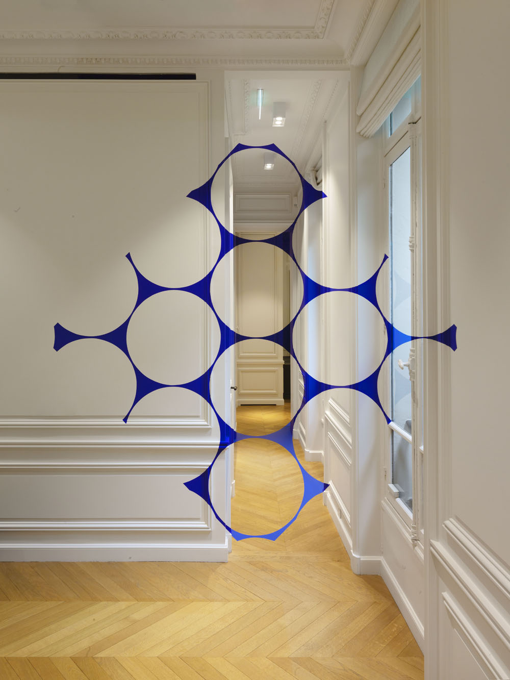 Carré évidé, 77 rue du Feaubourg Saint Honoré, Paris, France, Courtesy Albarran Bourdais, 2022, Exposition : "D’éclat en éclats", Studio Liaigre