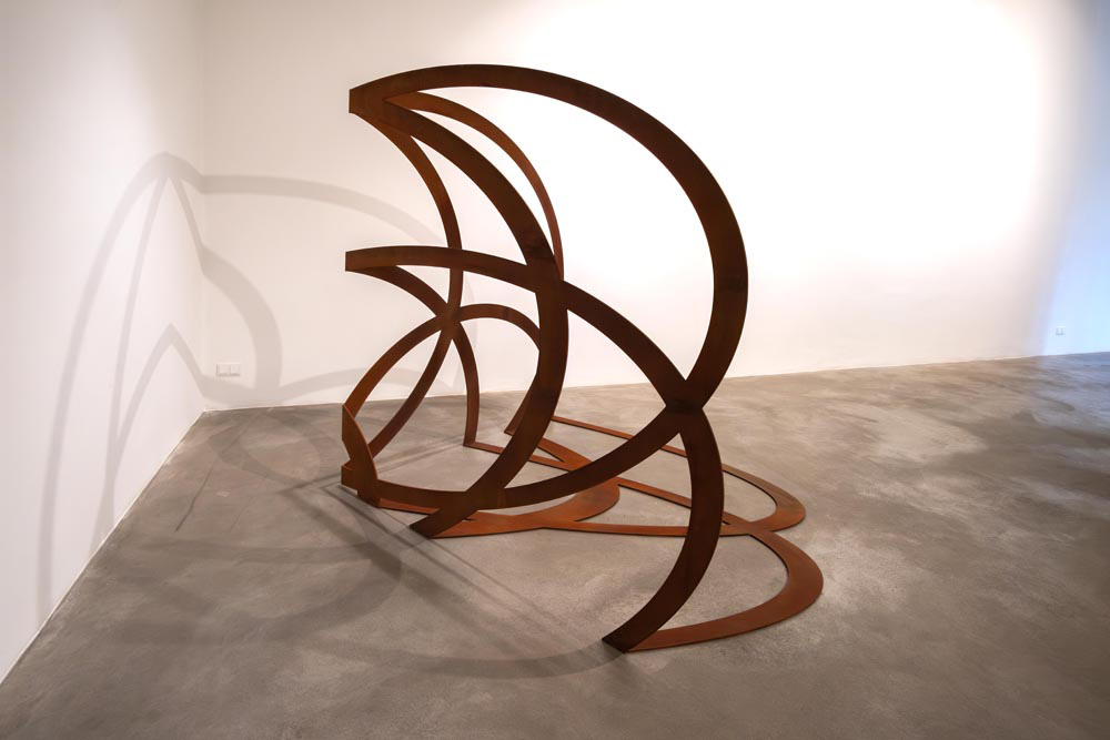 Quatro cerchi nel quadrato, Berlin, Allemagne, 2024, Exposition: Michael Fuchs Galerie, Berlin