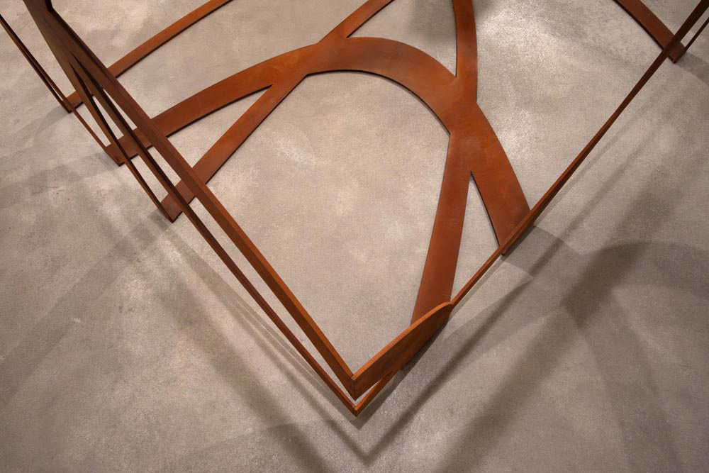 Quatro cerchi nel quadrato, Berlin, Allemagne, 2024, Exposition: Michael Fuchs Galerie, Berlin