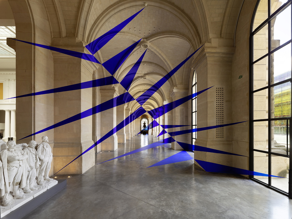 Diagonale aux dix-sept triangles, Palais des Beaux-Arts, Lille, France, 2025, Exposition: "Eclats en échos"