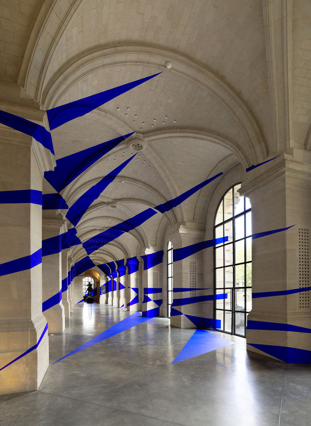 Diagonale aux dix-sept triangles, Palais des Beaux-Arts, Lille, France, 2025, Exposition: "Eclats en échos"