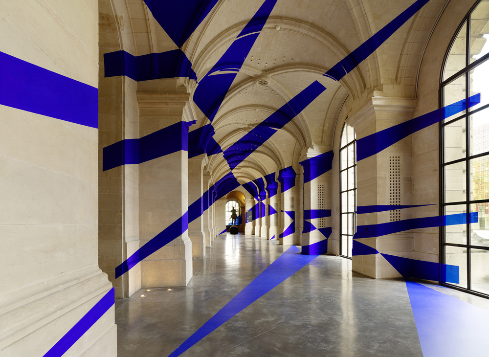 Diagonale aux dix-sept triangles, Palais des Beaux-Arts, Lille, France, 2025, Exposition: "Eclats en échos"