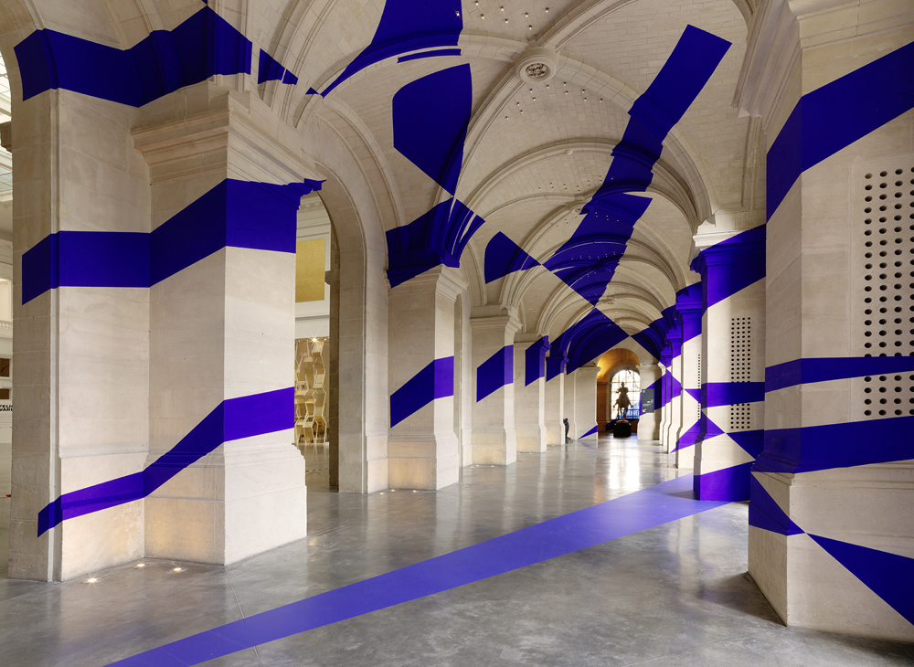Diagonale aux dix-sept triangles, Palais des Beaux-Arts, Lille, France, 2025, Exposition: "Eclats en échos"