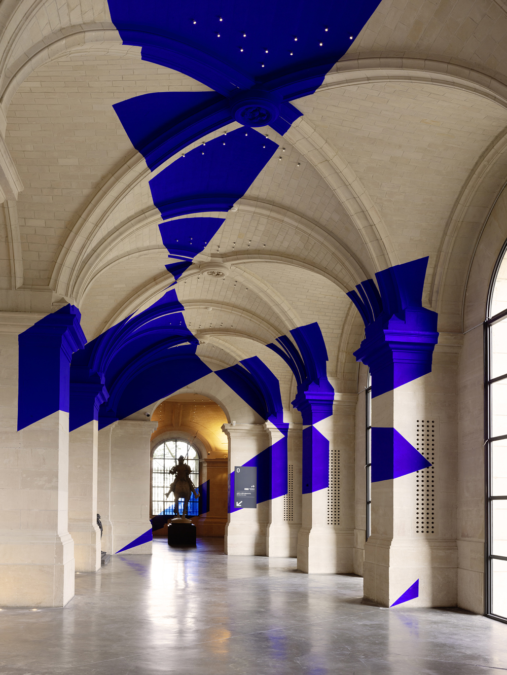 Diagonale aux dix-sept triangles, Palais des Beaux-Arts, Lille, France, 2025, Exposition: "Eclats en échos"