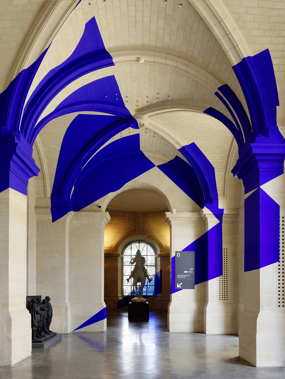 Diagonale aux dix-sept triangles, Palais des Beaux-Arts, Lille, France, 2025, Exposition: "Eclats en échos"