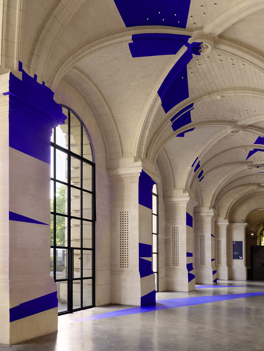 Diagonale aux dix-sept triangles, Palais des Beaux-Arts, Lille, France, 2025, Exposition: "Eclats en échos"
