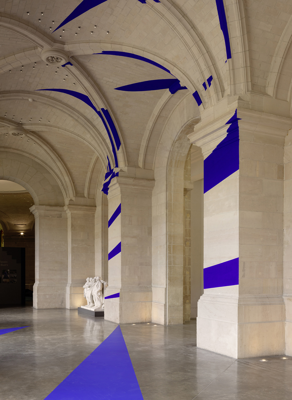 Diagonale aux dix-sept triangles, Palais des Beaux-Arts, Lille, France, 2025, Exposition: "Eclats en échos"