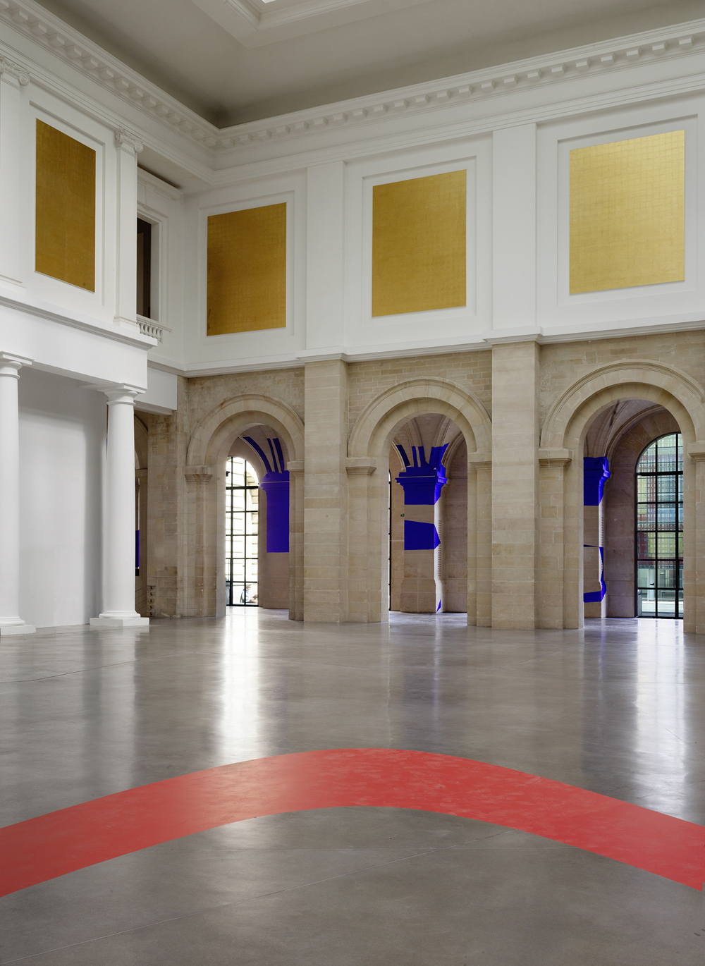 Diagonale aux dix-sept triangles, Palais des Beaux-Arts, Lille, France, 2025, Exposition: "Eclats en échos"