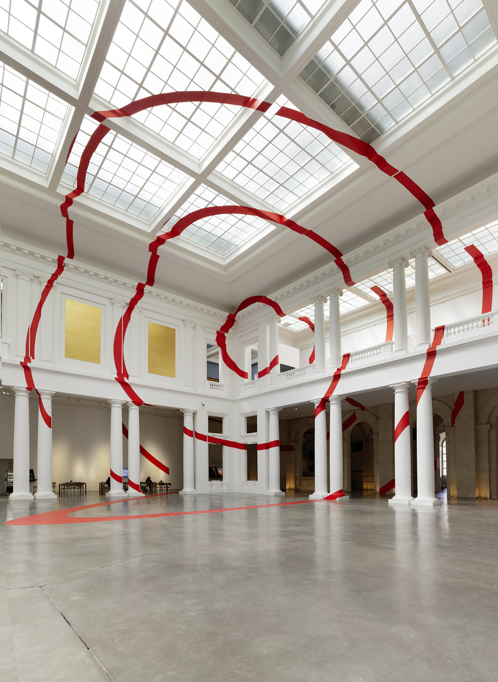 Trois cercles concentriques pour l’Atrium, Palais des Beaux-Arts, Lille, France, 2025, Exposition: "Eclats en échos"