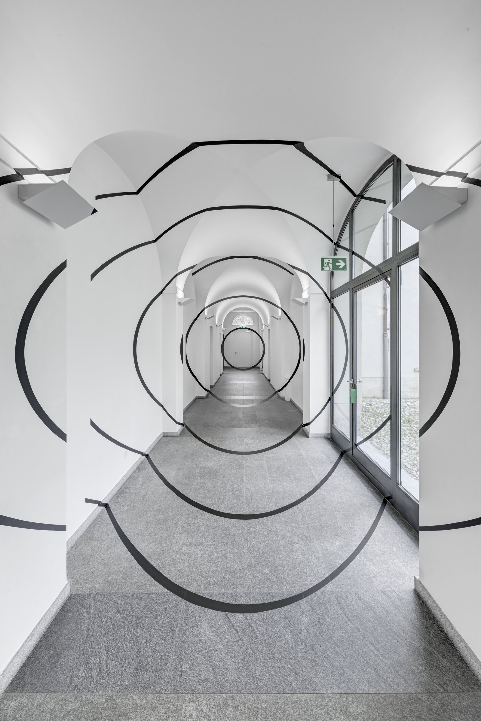 Paris 1993, Cinq cercles concentriques / Actualisation n°4, 2026 Museo d'arte Mendrisio, Suisse Collection : Françoise et Jean-Philippe Billarant
