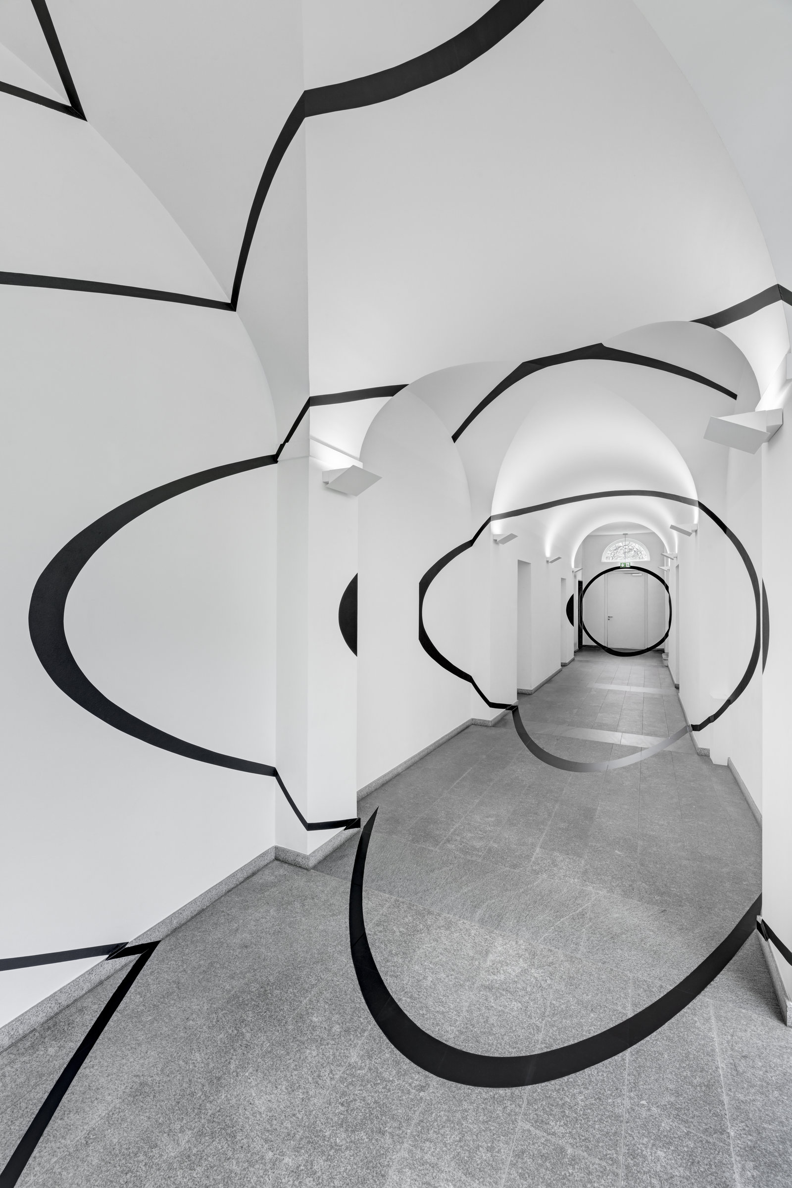 Paris 1993, Cinq cercles concentriques / Actualisation n°4, 2026 Museo d'arte Mendrisio, Suisse Collection : Françoise et Jean-Philippe Billarant