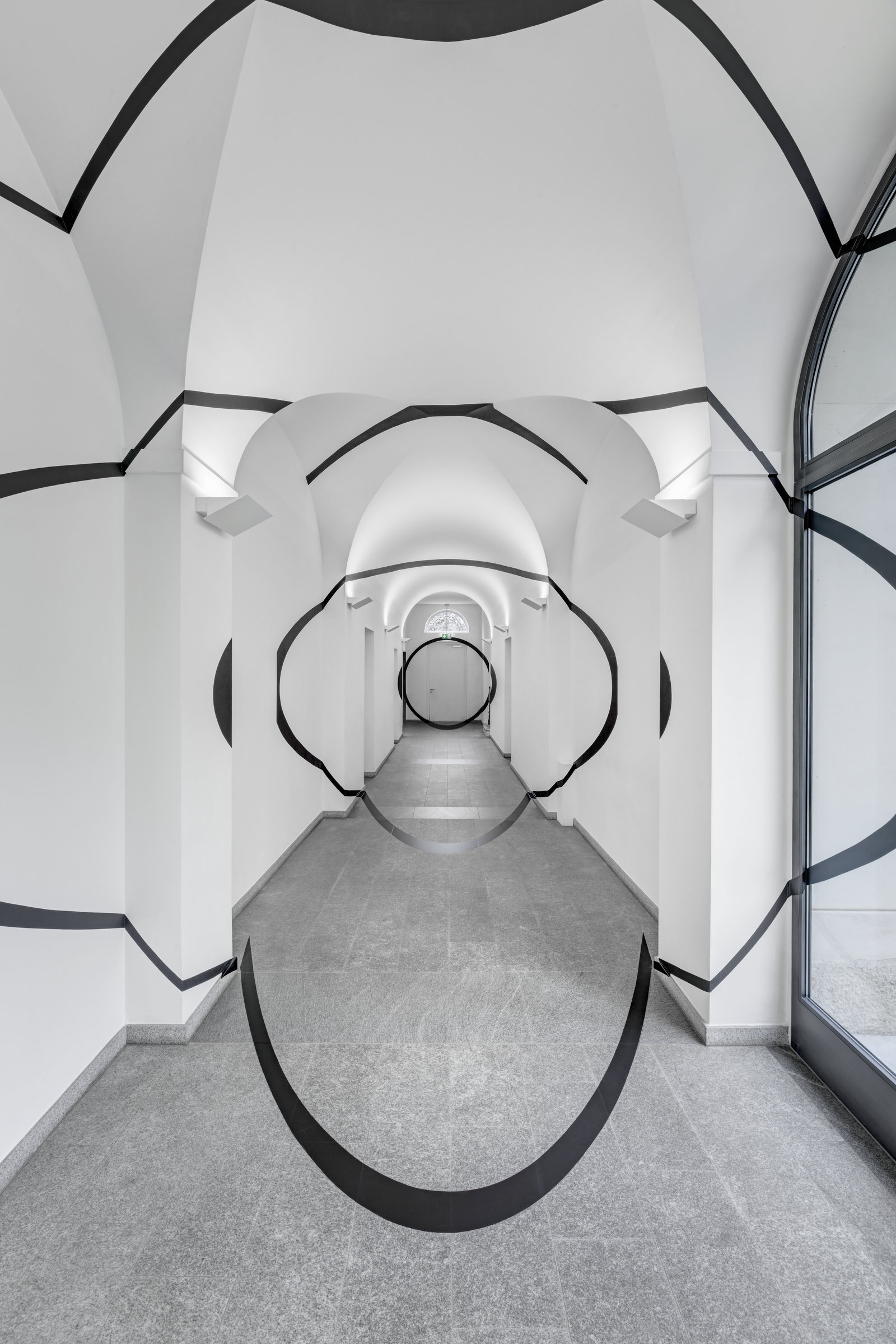 Paris 1993, Cinq cercles concentriques / Actualisation n°4, 2026 Museo d'arte Mendrisio, Suisse Collection : Françoise et Jean-Philippe Billarant