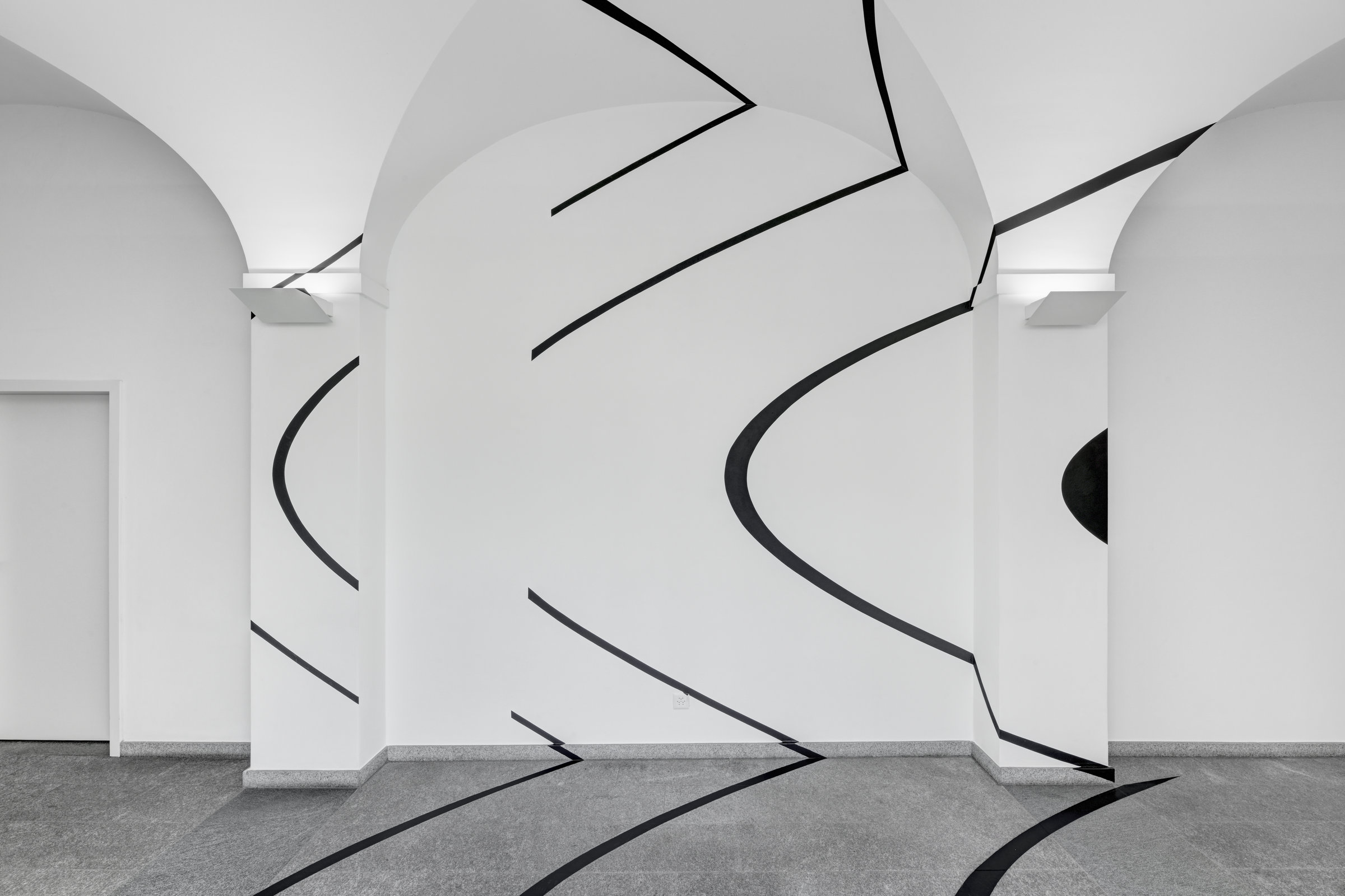 Paris 1993, Cinq cercles concentriques / Actualisation n°4, 2026 Museo d'arte Mendrisio, Suisse Collection : Françoise et Jean-Philippe Billarant